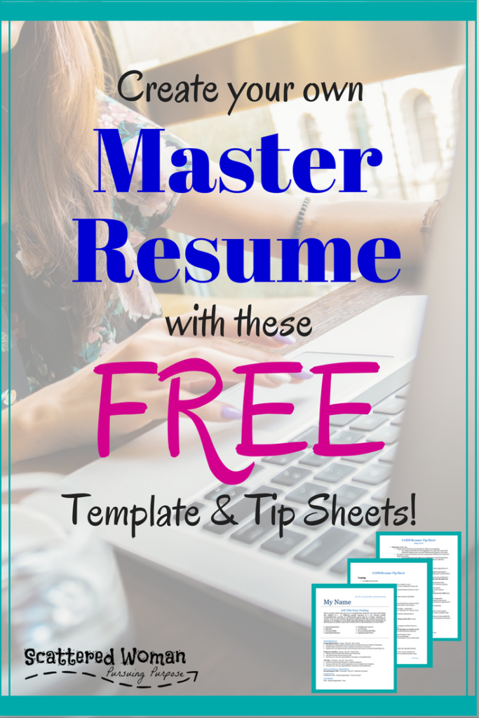 Do YOU have a Master Resume, mama? If not, check out this guide to the Mom Master Resume -- plus a FREE template & tip sheet!